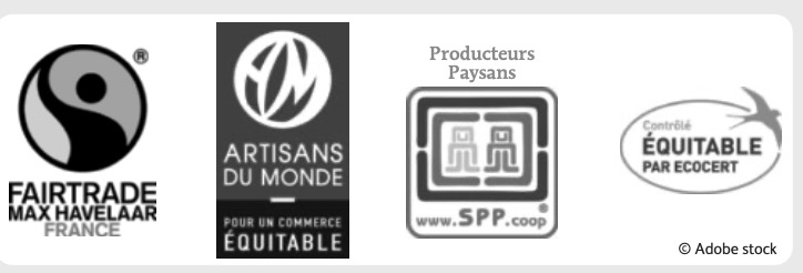 Labels commerce équitable