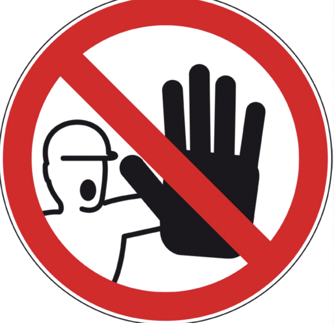 Interdiction d'entrer